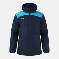 Joma Glacier Anorak (Adult) - Fluorescent Turquoise Dark Navy