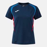 Joma Championship Short Sleeve T-shirt (Junior) - Royal Blue Dark Navy