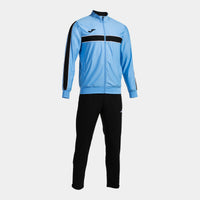 Joma Victory Tracksuit (Adult) - Light Blue Black