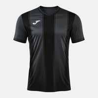 Joma Tiger VIII Short Sleeve T-shirt (Junior) - Dark Gray Black