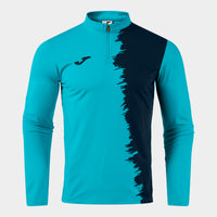 Joma City III Sweatshirt (Junior) - Fluorescent Turquoise Dark Navy