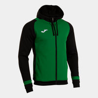 Joma Phoenix III Zip-up Hoodie (Junior) - Green Black