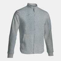 Joma Confort IV Full Zip Sweatshirt (Junior) - Melange Gray