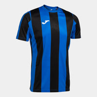 Joma Inter III Short Sleeve T-shirt (Adult) - Royal Blue Black