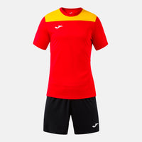 Joma Phoenix II Set (Adult) - Red Yellow