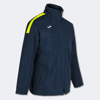 Joma Anorak Trivor (Adult) - Fluorescent Yellow Navy Blue