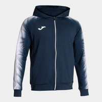 Joma Elite XI Zip-up Hoodie (Junior) - Navy Blue White