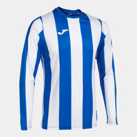 Joma Inter III Long Sleeve T-shirt (Adult) - Royal Blue White