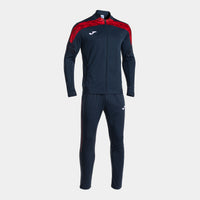 Joma Championship VIII Tracksuit (Adult) - Dark Navy Red