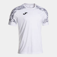 Joma Championship VIII Short Sleeve T-shirt (Junior) - White