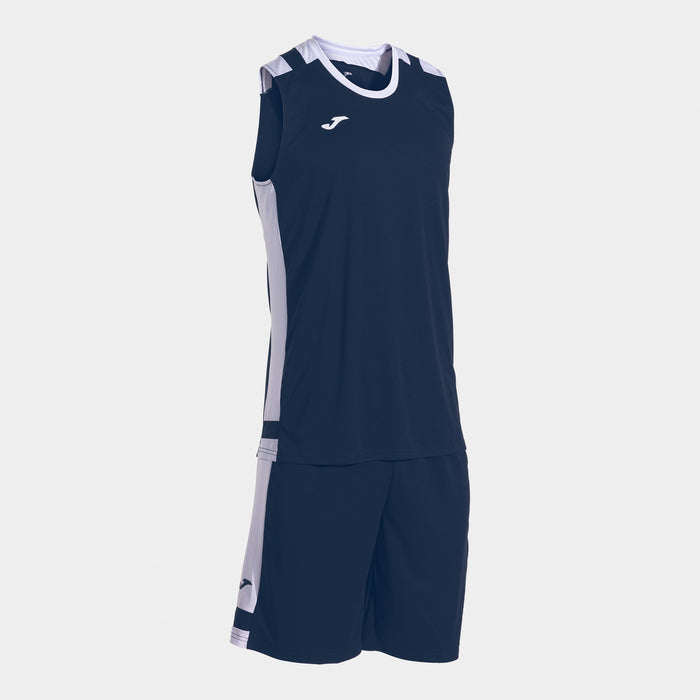 Joma Lider Basket Set (Junior) - Dark Navy White
