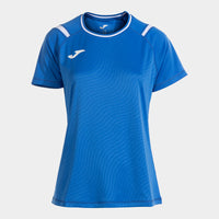 Joma Dinamo II Short Sleeve T-shirt - Royal Blue White
