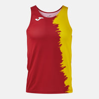 Joma City III Tank Top (Adult) - Red Yellow