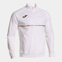 Joma Record III Full Zip Sweatshirt (Adult) - White