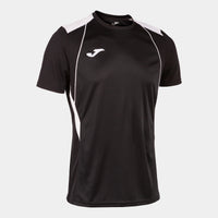 Joma Championship VII Short Sleeve T-shirt (Junior) - Black White