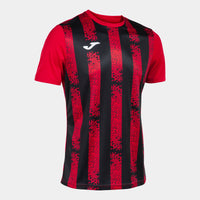 Joma Inter III Short Sleeve T-shirt (Junior) - Red Black