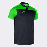 Joma Combi Polo Shirt (Junior) - Fluorescent Green Black