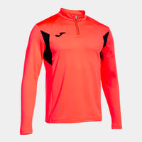 Joma Winner III Sweatshirt (Junior) - Fluorescent Coral Black