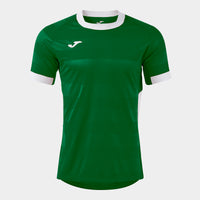 Joma Toletum VII Short Sleeve T-shirt (Adult) - Green White