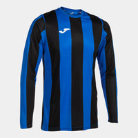 Joma Inter III Long Sleeve T-shirt (Junior) - Royal Blue Black