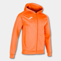 Joma Menfis Hooded Jacket (Junior) - Fluorescent Orange