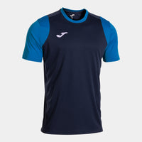 Joma Final Basket III Short Sleeve T-shirt (Junior) - Royal Blue Dark Navy
