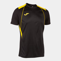 Joma Championship VII Short Sleeve T-shirt (Junior) - Black Yellow