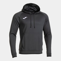 Joma Combi Premium Hoodie (Junior) - Dark Gray Black