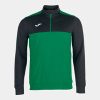 Joma Sweatshirt Zip Winner (Adult) - Green Black