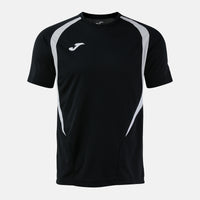 Joma T-championship Short Sleeve T-shirt (Adult) - Black Gray