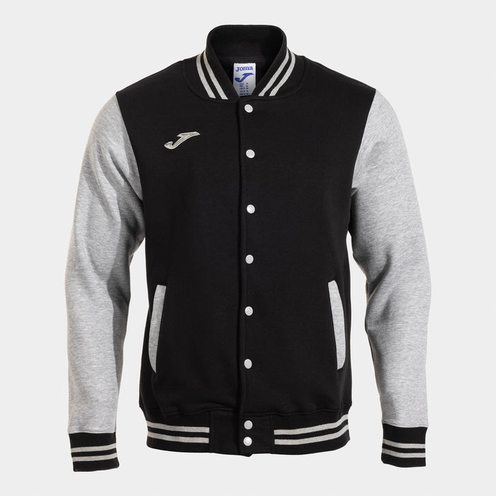 Joma Combi Full Zip Sweatshirt (Junior) - Black Gray