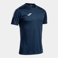 Joma Eco Essential Short Sleeve T-shirt (Junior) - Navy Blue