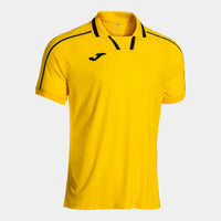 Joma Short Sleeve T-shirt (Adult) - Yellow Black