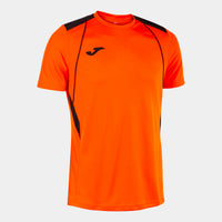 Joma Championship VII Short Sleeve T-shirt (Junior) - Orange Black