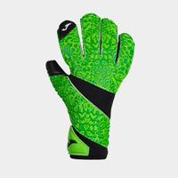 Joma Area Goalkeeper Gloves (Junior) - Fluorescent Green Black