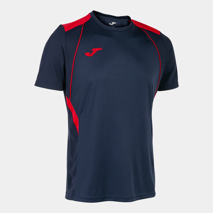 Joma Championship VII Short Sleeve T-shirt (Junior) - Navy Blue Red