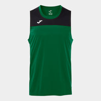 Joma Phoenix III Sleeveless Shirt (Adult) - Green Black