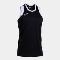 Joma Final Basket II Sleeveless Shirt (Junior) - Black White