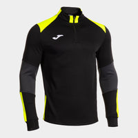 Joma Danubio Sweatshirt (Junior) - Fluorescent Yellow Black