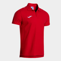 Joma Olimpiada Short Sleeve Polo (Junior) - Red