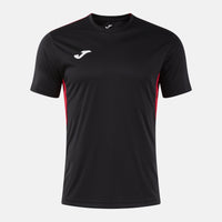 Joma Winner IV Short Sleeve T-shirt (Junior) - Black Red
