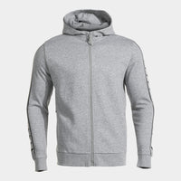 Joma Icono Street Zip-up Hoodie (Junior) - Light Gray Black