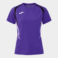 Joma Championship Short Sleeve T-shirt (Adult) - Violet Black