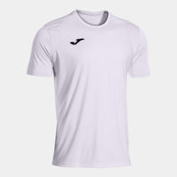 Joma Final Basket III Short Sleeve T-shirt (Junior) - White