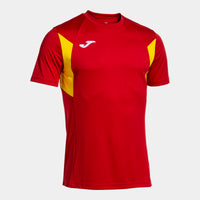 Joma Winner III Short Sleeve T-shirt (Junior) - Red Yellow