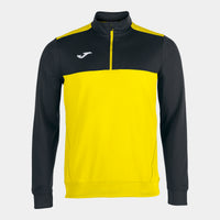 Joma Sweatshirt Zip Winner (Adult) - Yellow Black