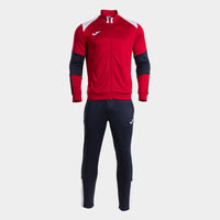 Joma Danubio Tracksuit (Junior) - Dark Navy Red