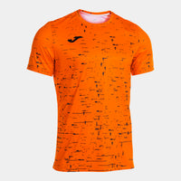 Joma Performance Short Sleeve T-shirt (Junior) - Orange Black