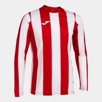 Joma Inter III Long Sleeve T-shirt (Junior) - Red White