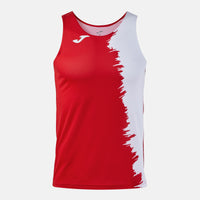 Joma City III Tank Top (Adult) - Red White